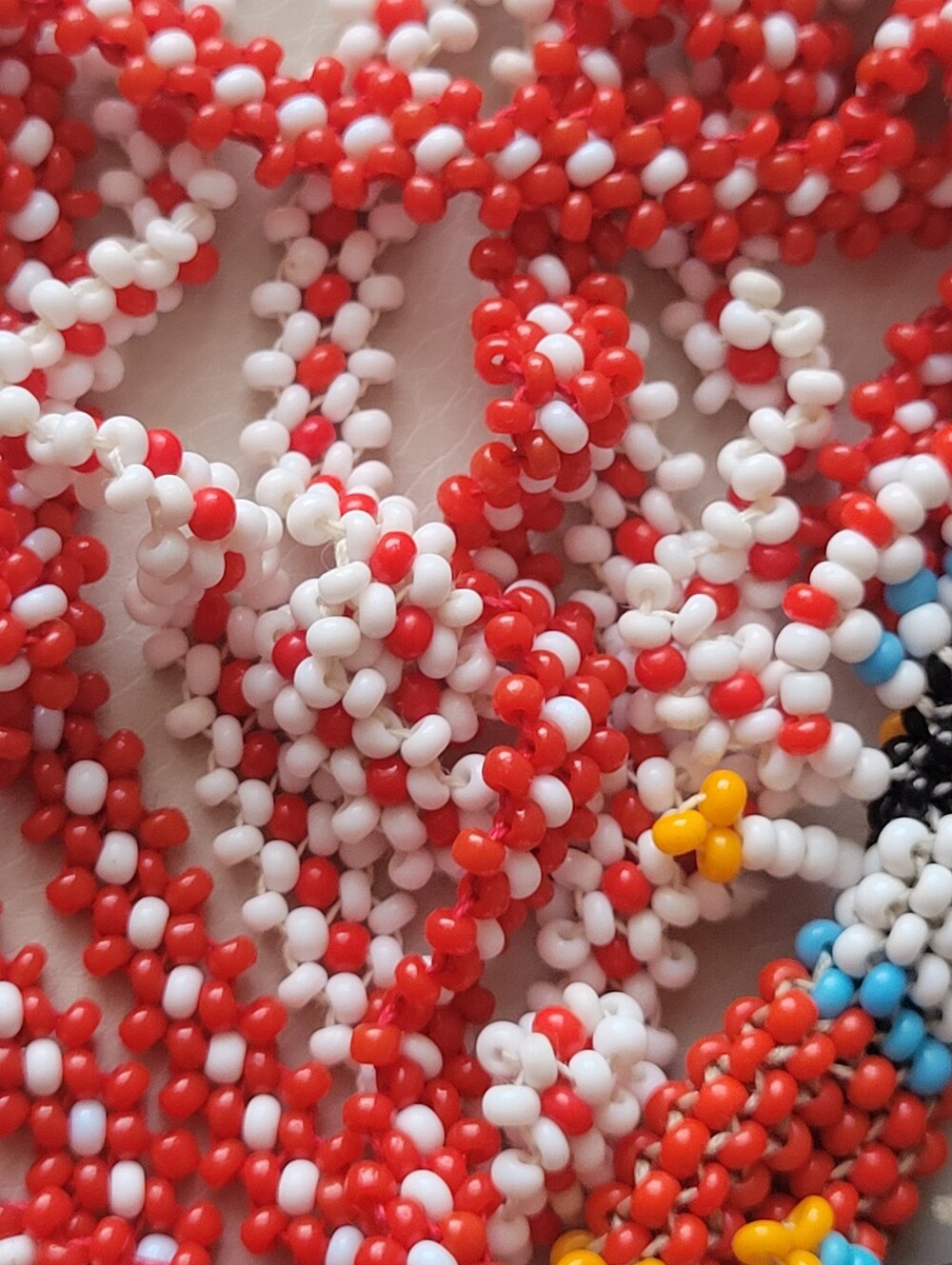 Vintage Beaded Native American Doll Necklaces Man & Woman Southwestern Unisex - Picture 10 of 10